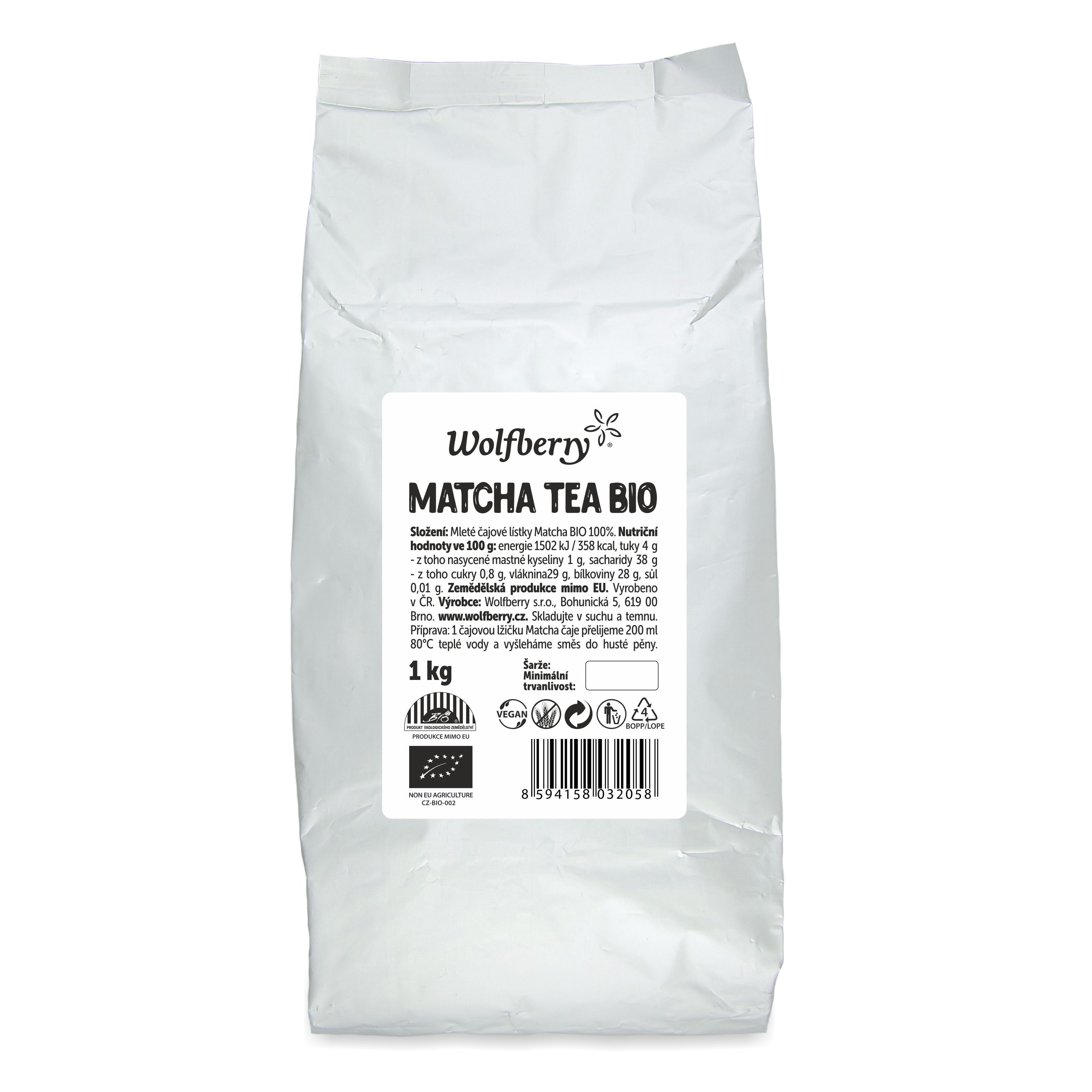Wolves Matcha matcha-tea-bio-1000g-wolfberry | Biomania.sk
