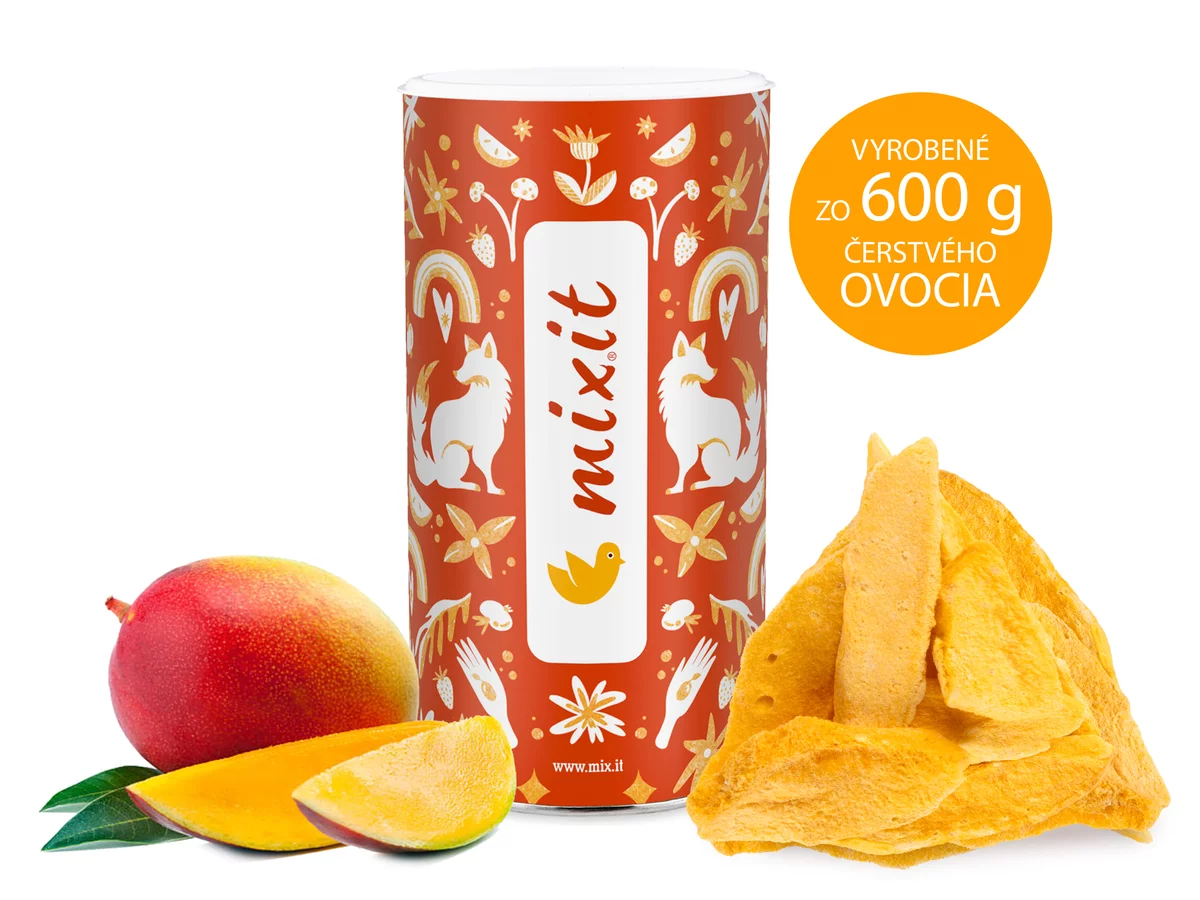 Mixit Chrumkavé ovocie – Mango 100g